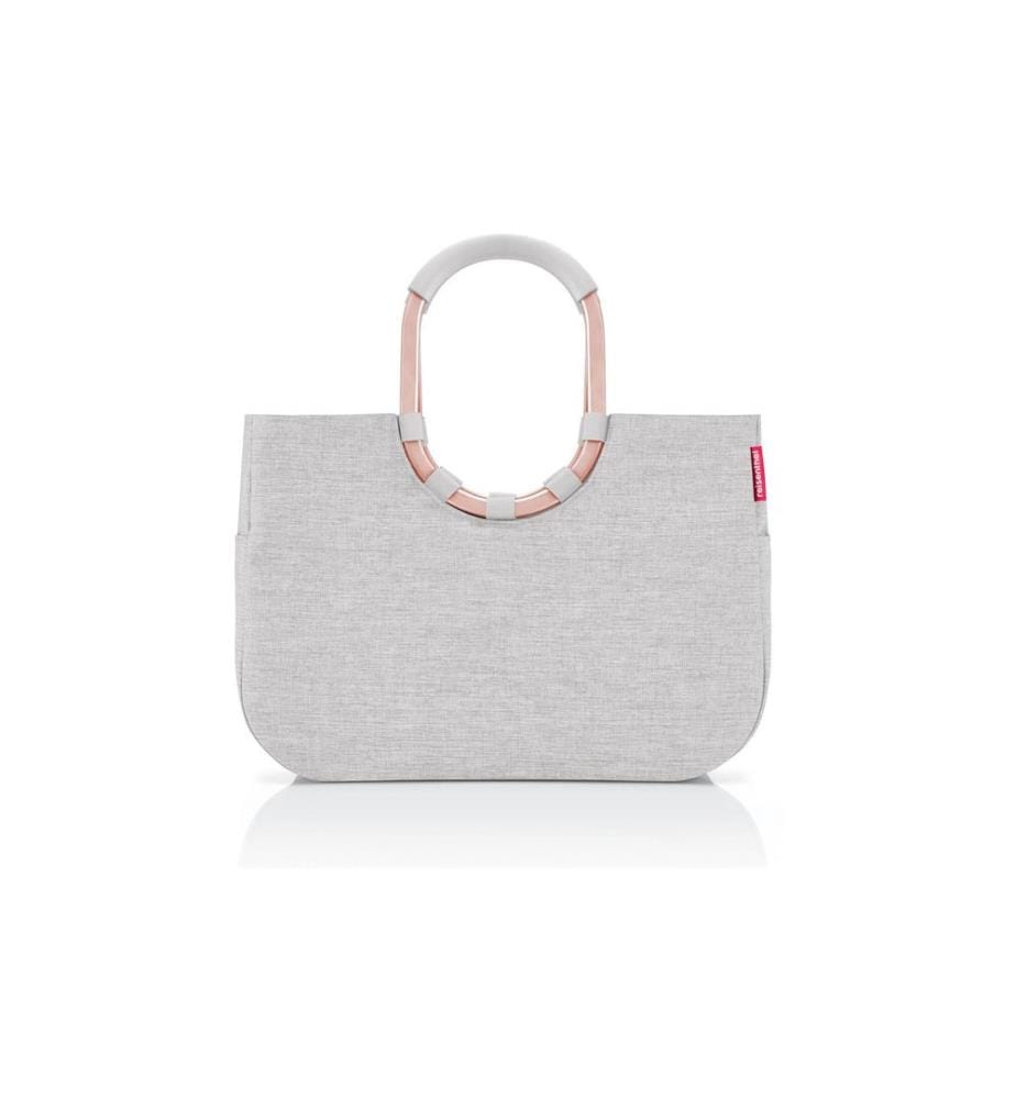 REISENTHEL - Panier de course Loopshopper L Twist Sky Rose
