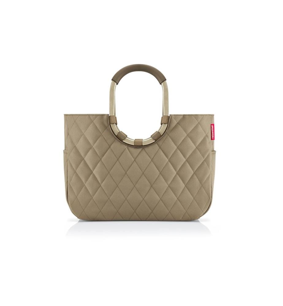REISENTHEL - Panier de course Loopshopper L Rhombus Olive