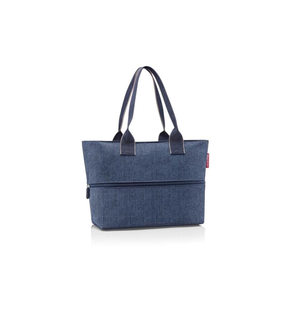 REISENTHEL - Sac Shopper e1 Herringbone Dark Blue