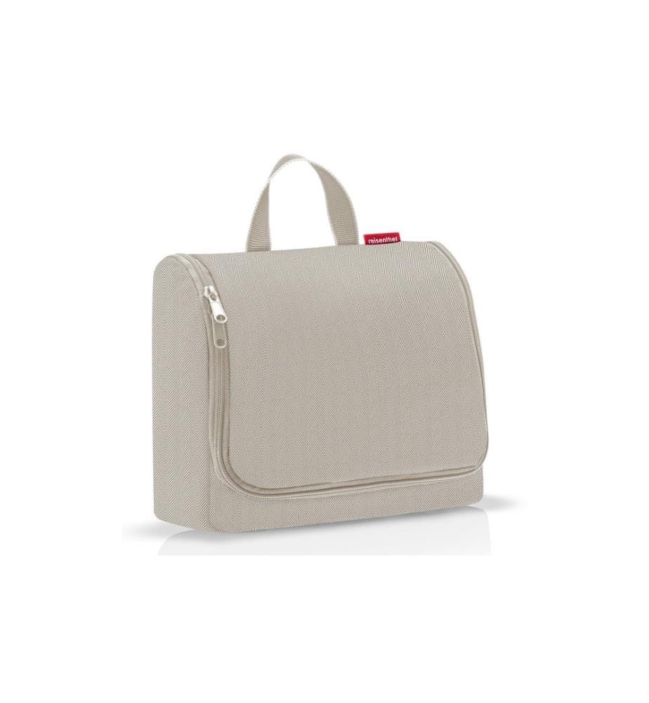 REISENTHEL - Trousse de toilette Toiletbag XL Herringbone Sand