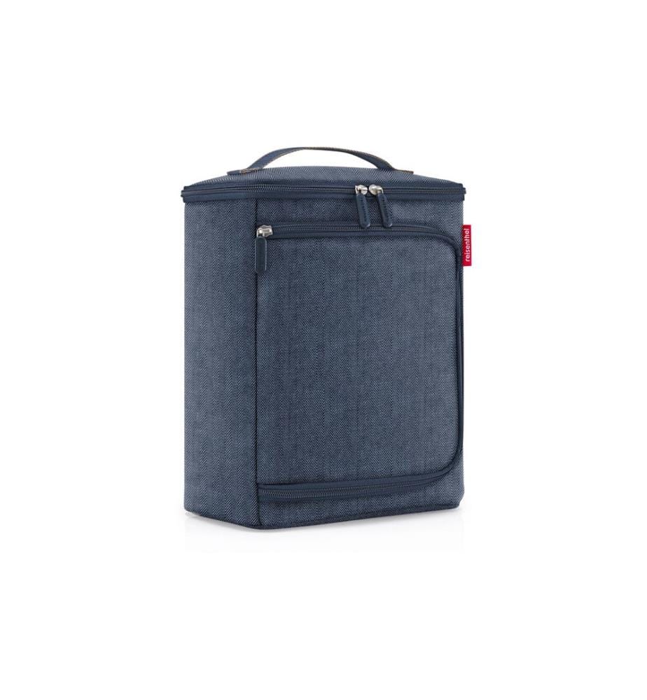 REISENTHEL - Sac isotherme Herringbone Dark Blue