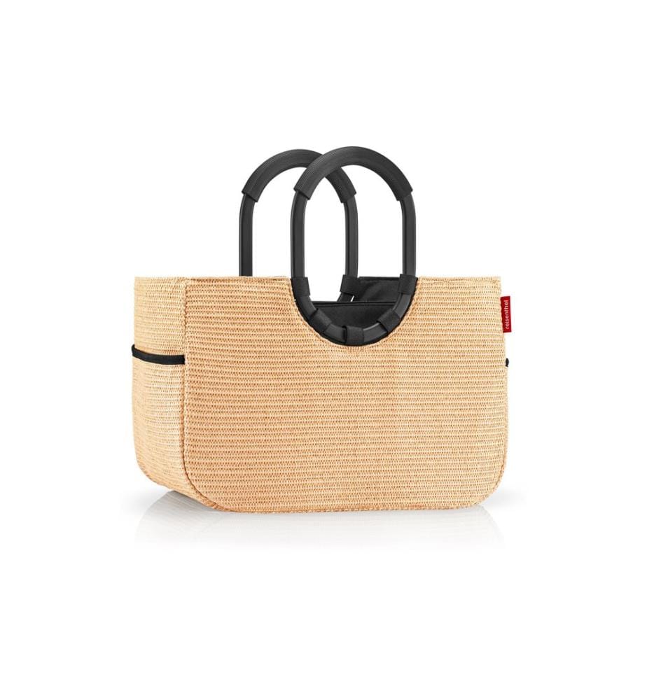 REISENTHEL - Panier de course loopshopper M Frame Raffia black