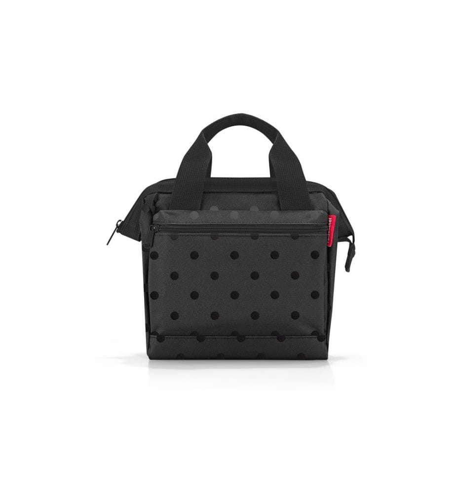 REISENTHEL - Sac à bandoulière Allrounder Cross Glossy Dots Black