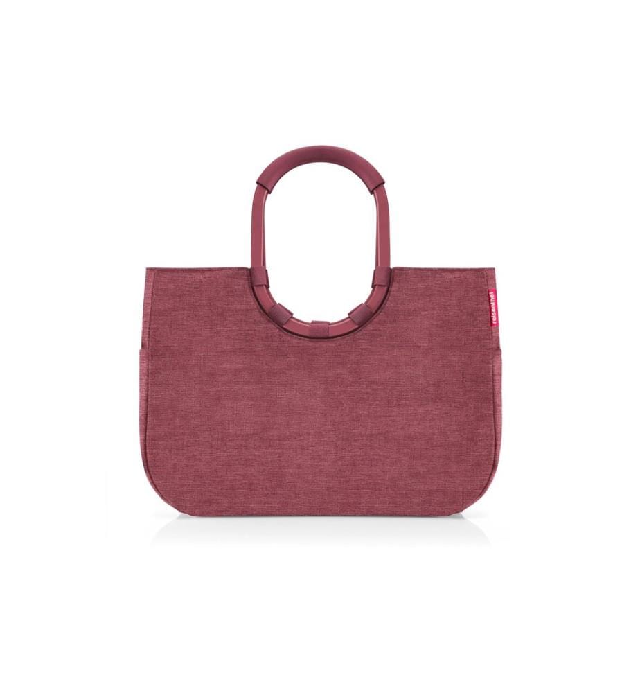 REISENTHEL - Panier de course Loopshopper L Twist Maroon