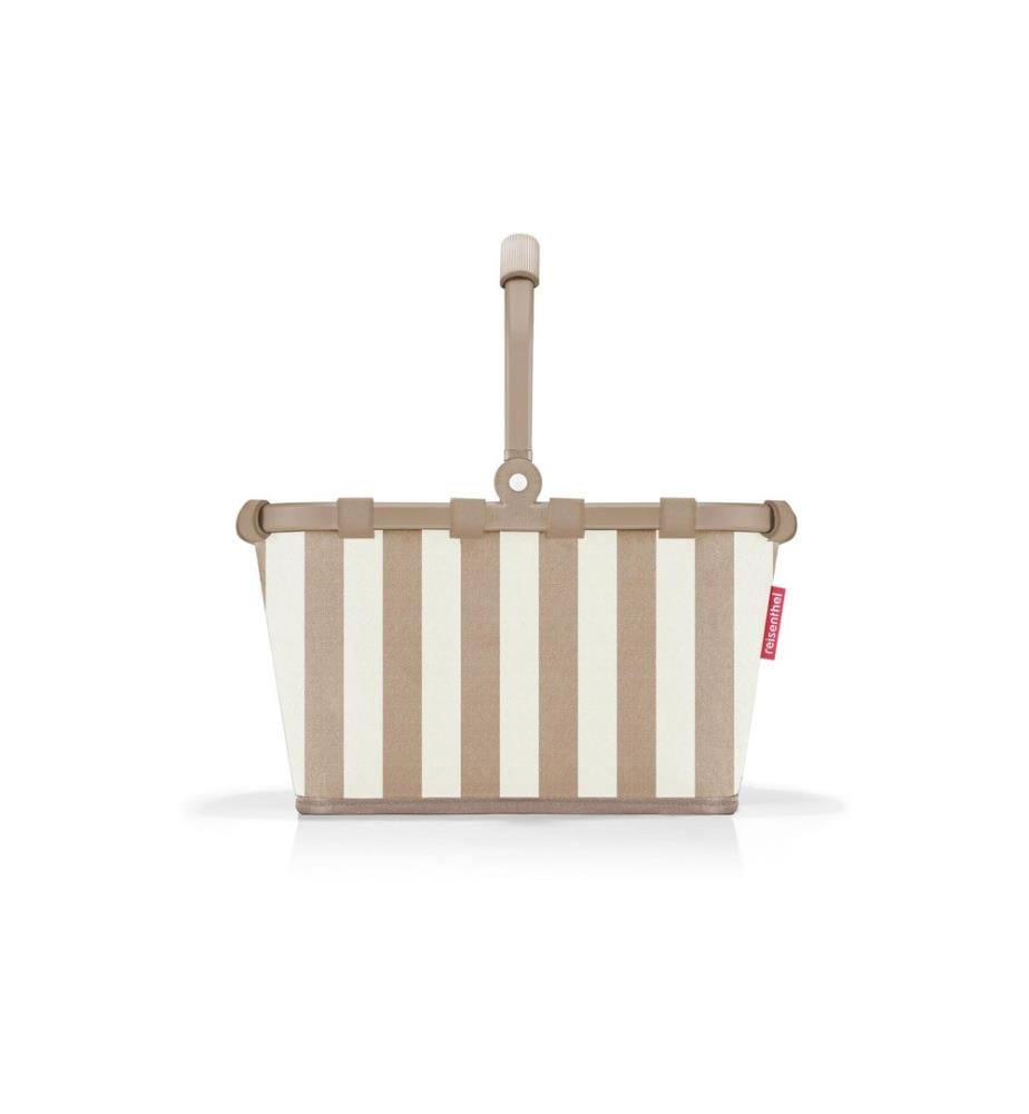 REISENTHEL - Panier de course Carrybag XS Summerstripes Coffee
