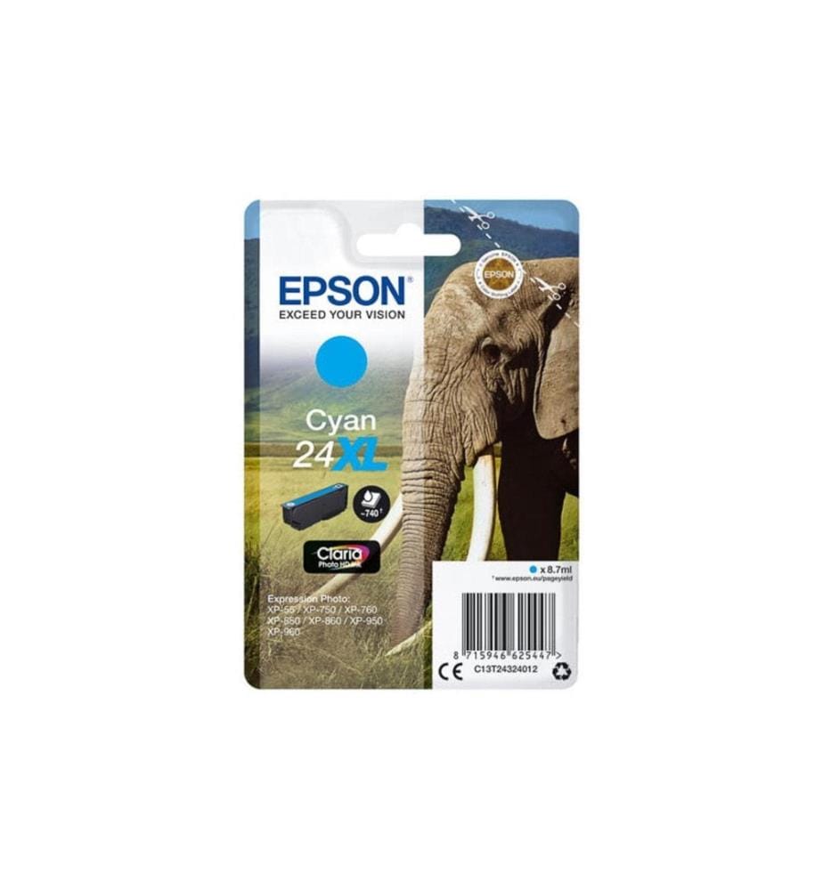 EPSON - Encre T24324012 Cyan