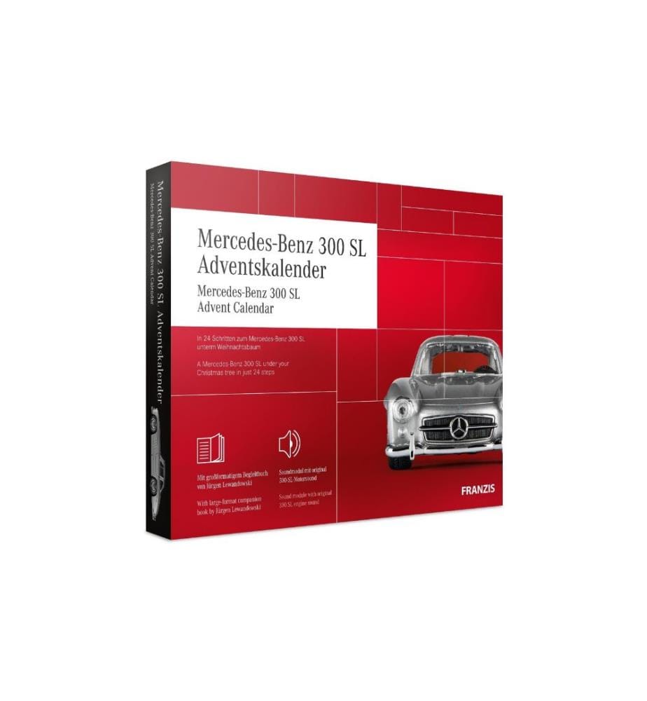 FRANZIS - Calendrier de lAvent Mercedes Benz 300 SL 1:43