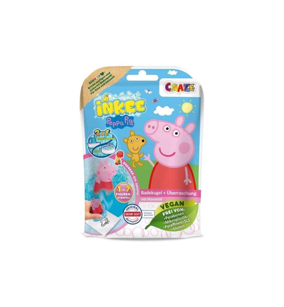 CRAZE - Perles de bain Inkee  Peppa Pig 1 Pièce/s