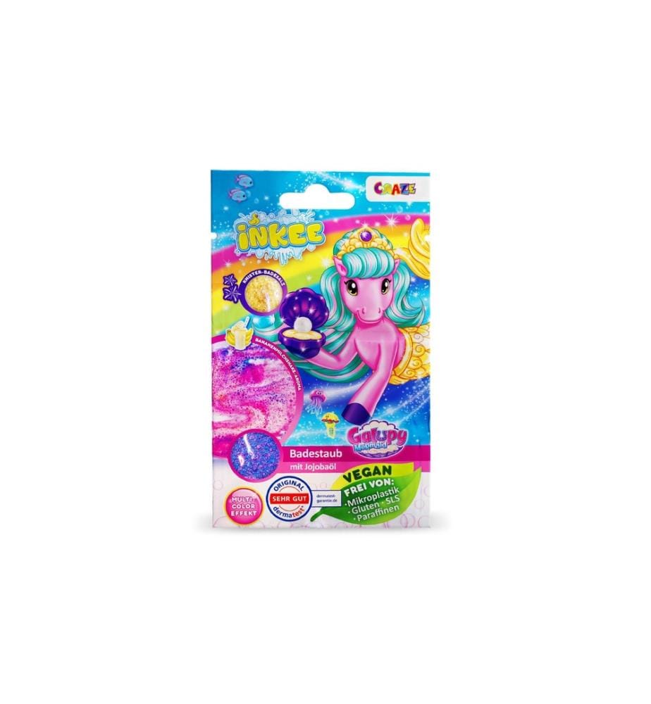 CRAZE - Inkee Galupy Poussière de bain avec crépitement 1 Pièce/s