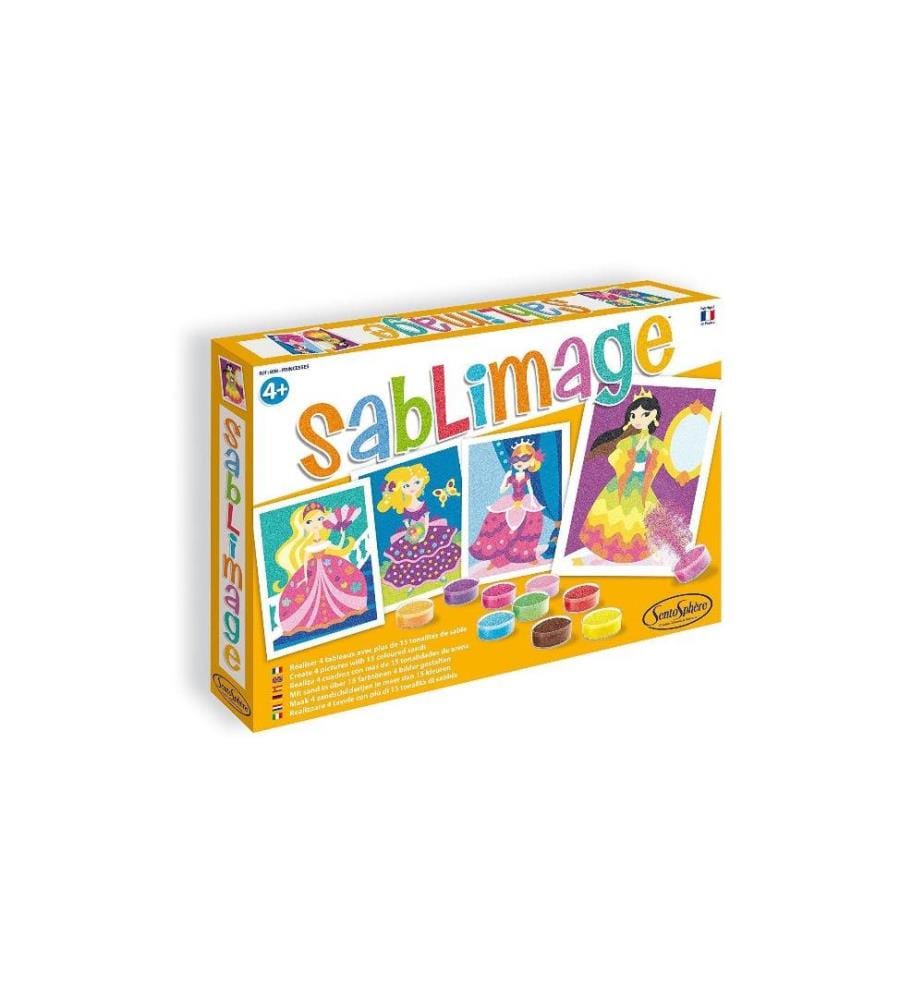 SENTOSPHERE - Kits de bricolage Images de sable Princesses