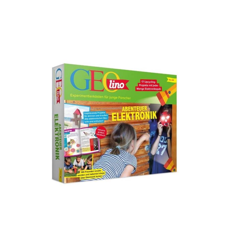 FRANZIS - Kits éducatif GEOlino - Abenteuer Elektronik