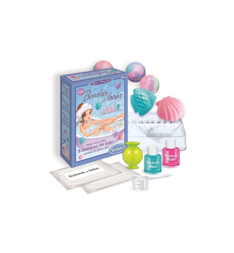 SENTOSPHERE - Kits de bricolage Mini laboratoire de bombes de bain