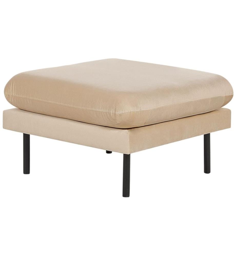 Ottoman VINTERBRO Velours Beige