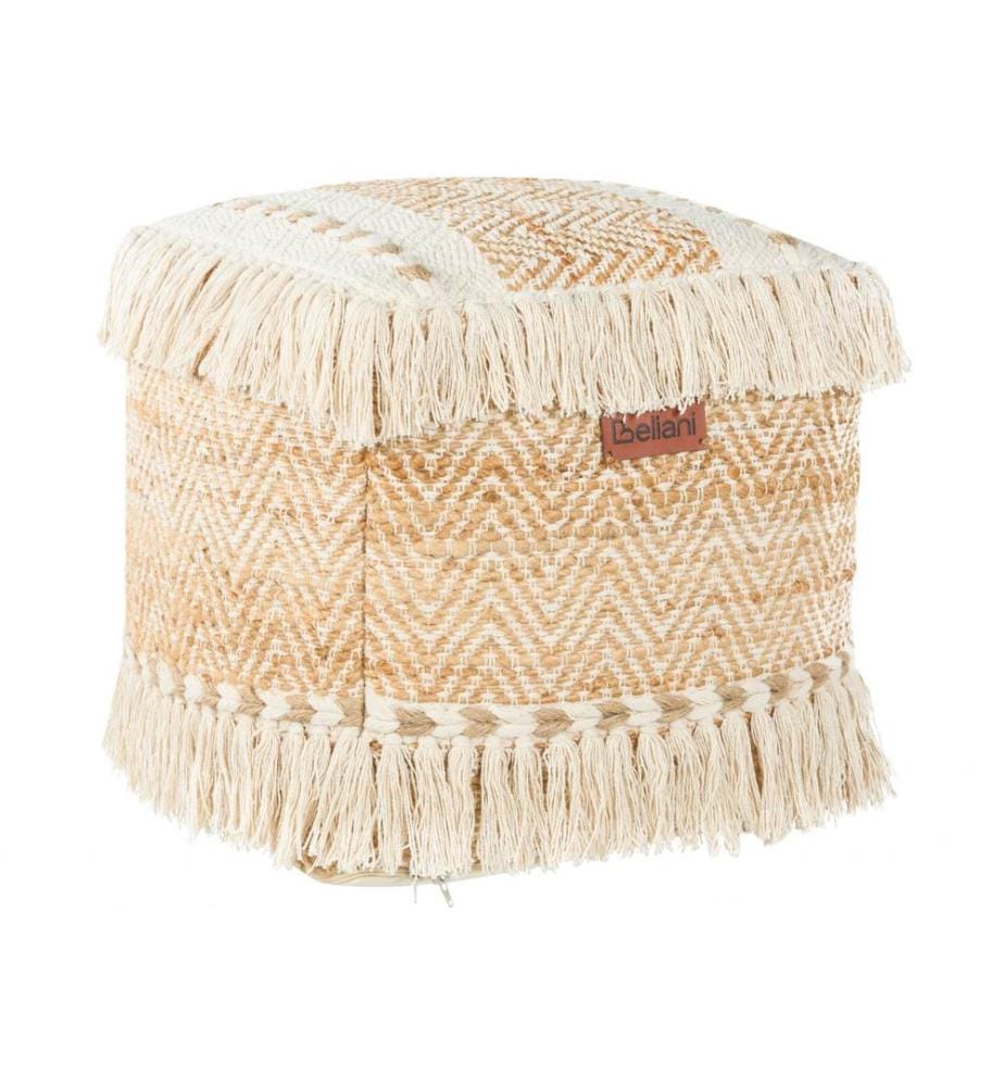 Pouf ALUPOLA Jute Beige