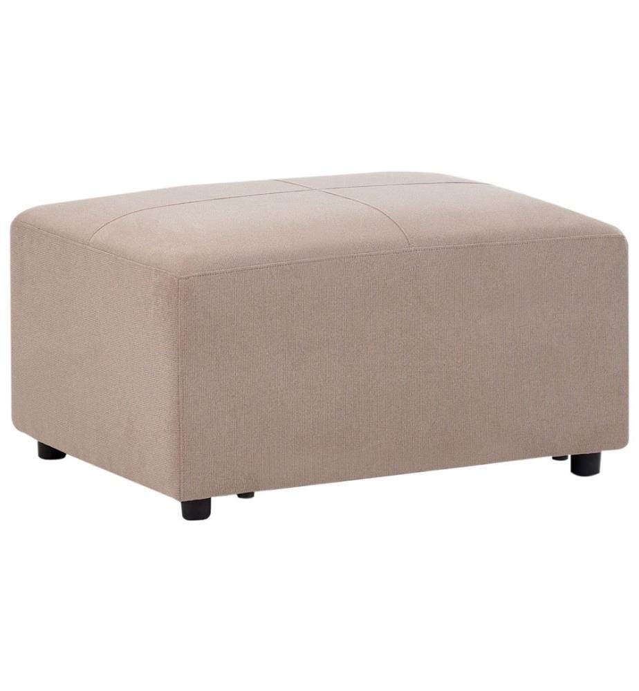 Ottoman KOHLO Tissu Taupe