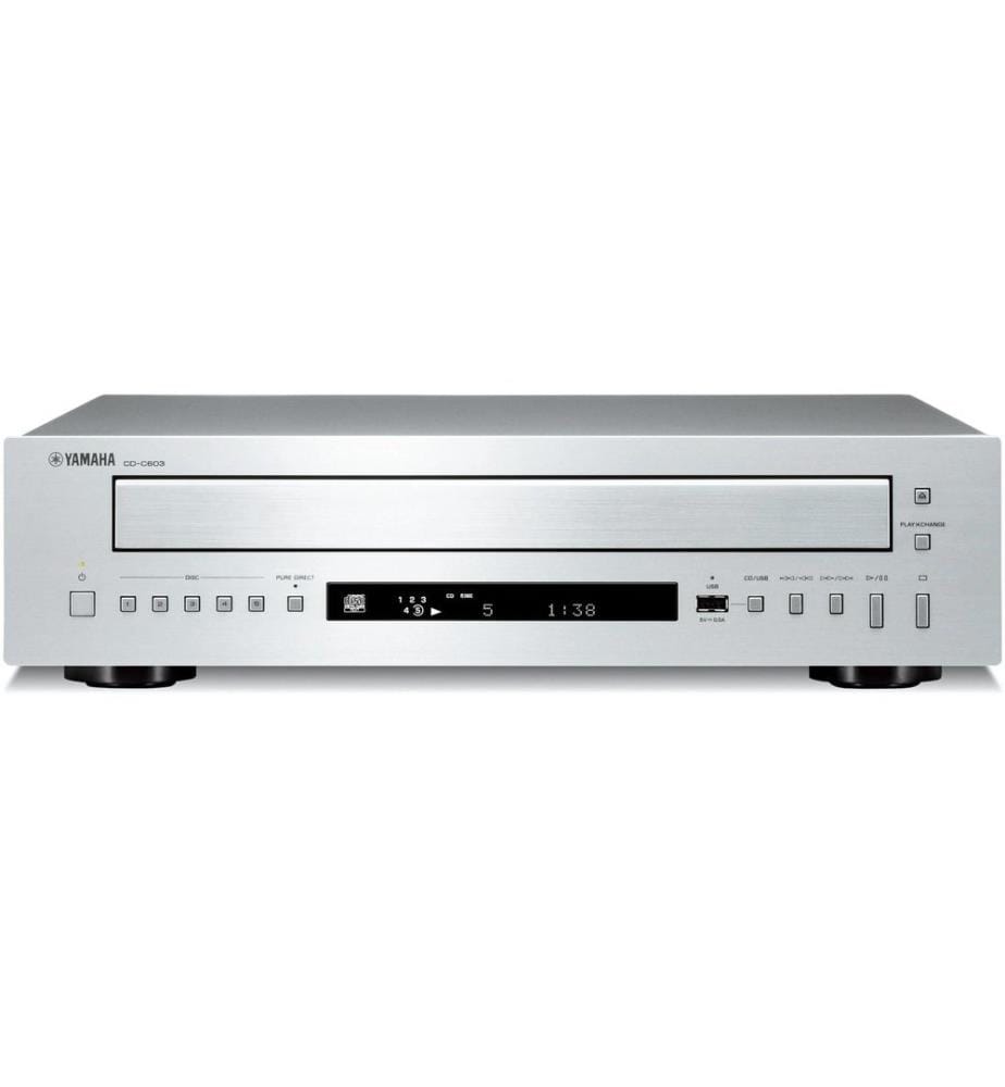 YAMAHA - Caricatore CD CD-C603 Argenté