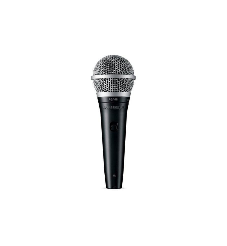 Shure - Microphone PGA48-QTR-E 4.5 m XLR/jack câble inclus