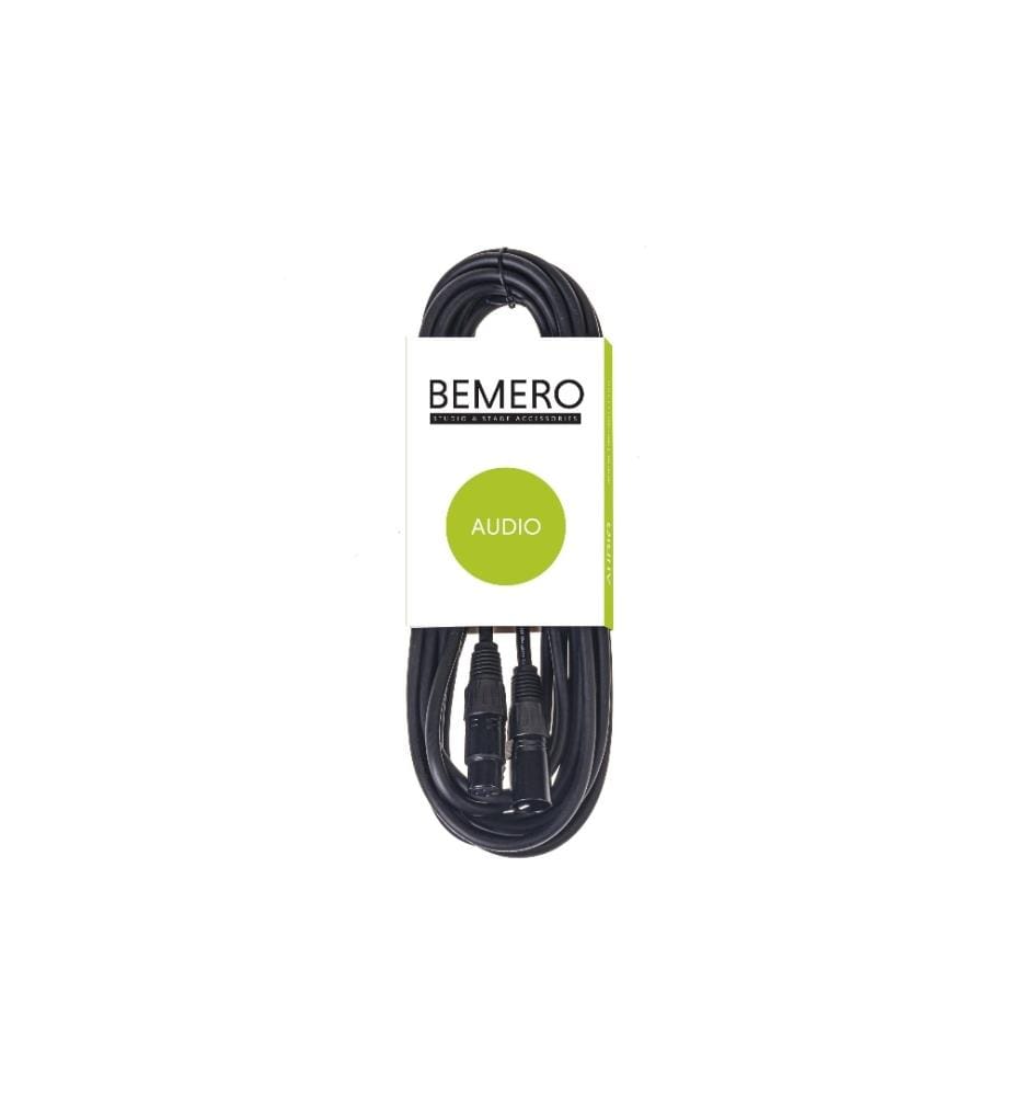 BEMERO - Câble XLR XLRf - XLRm 6 m symétrique