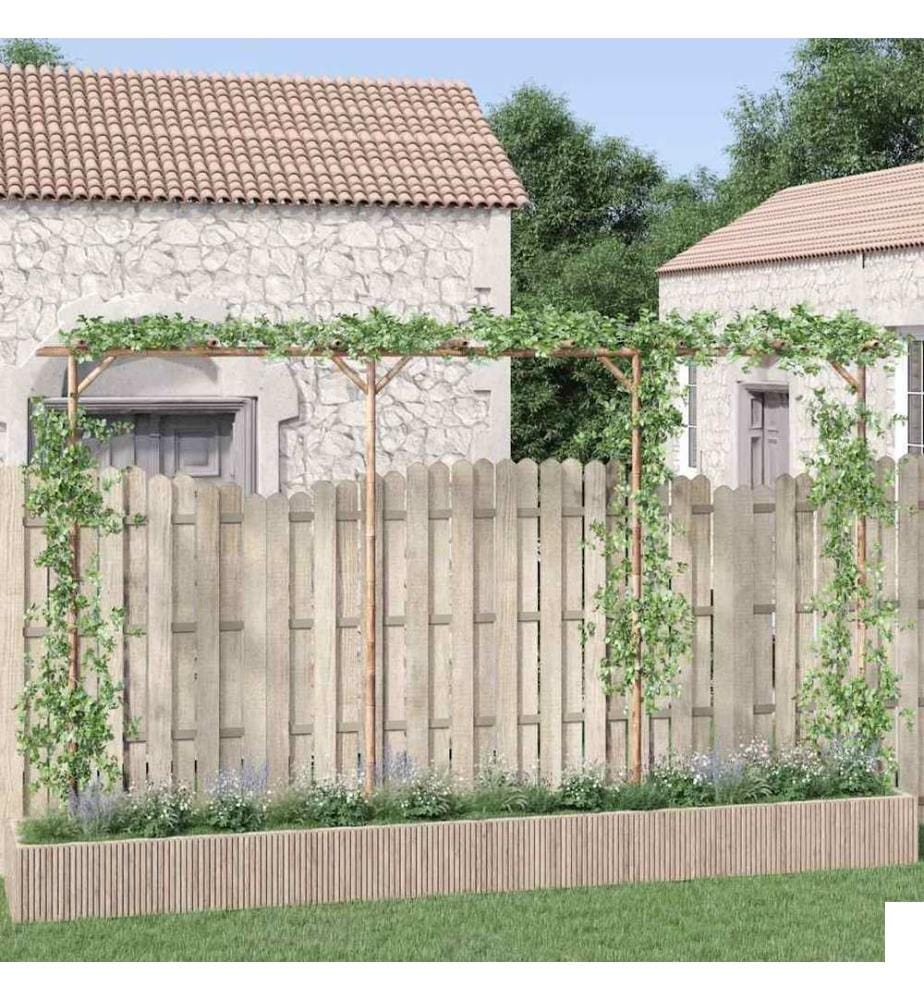 Pergola Bambou 385x40x205 cm