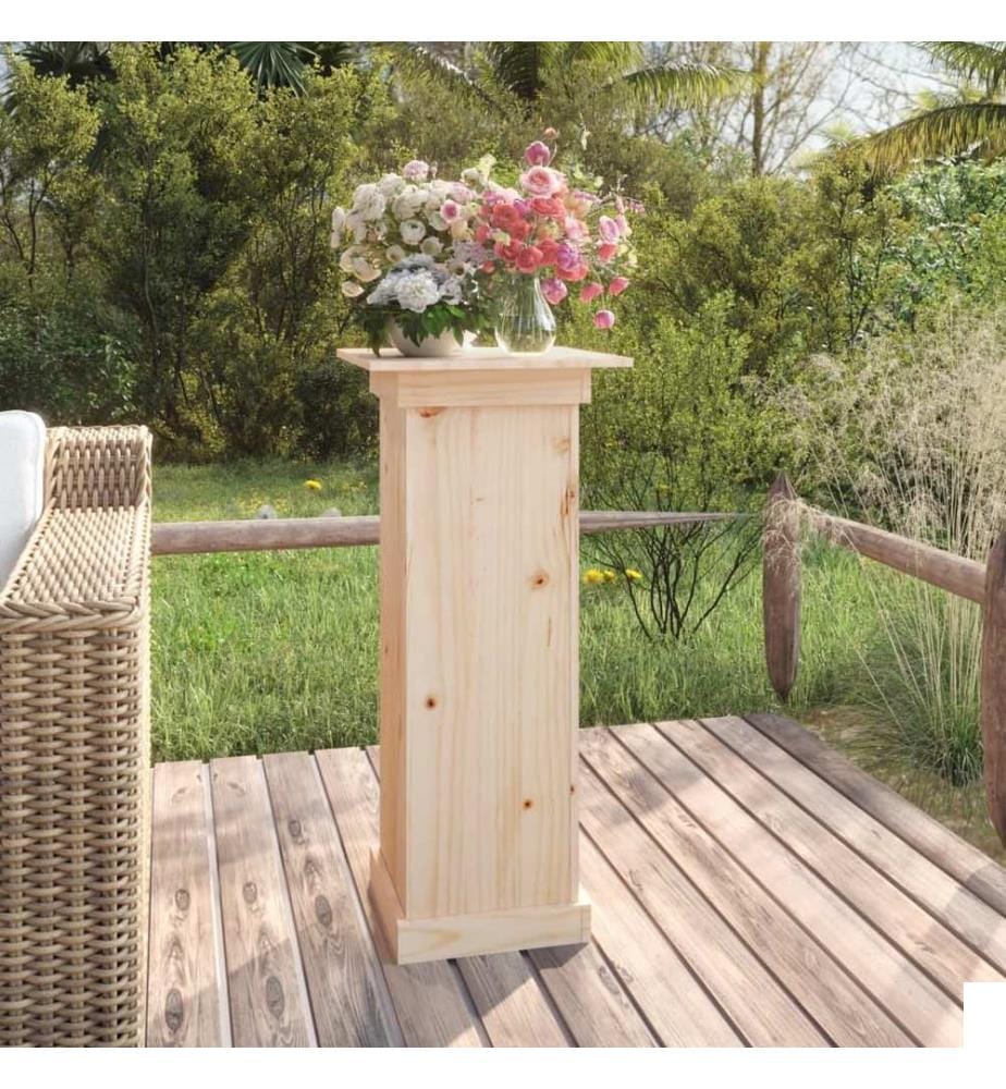 Support à fleurs 40x40x90 cm Bois de pin solide