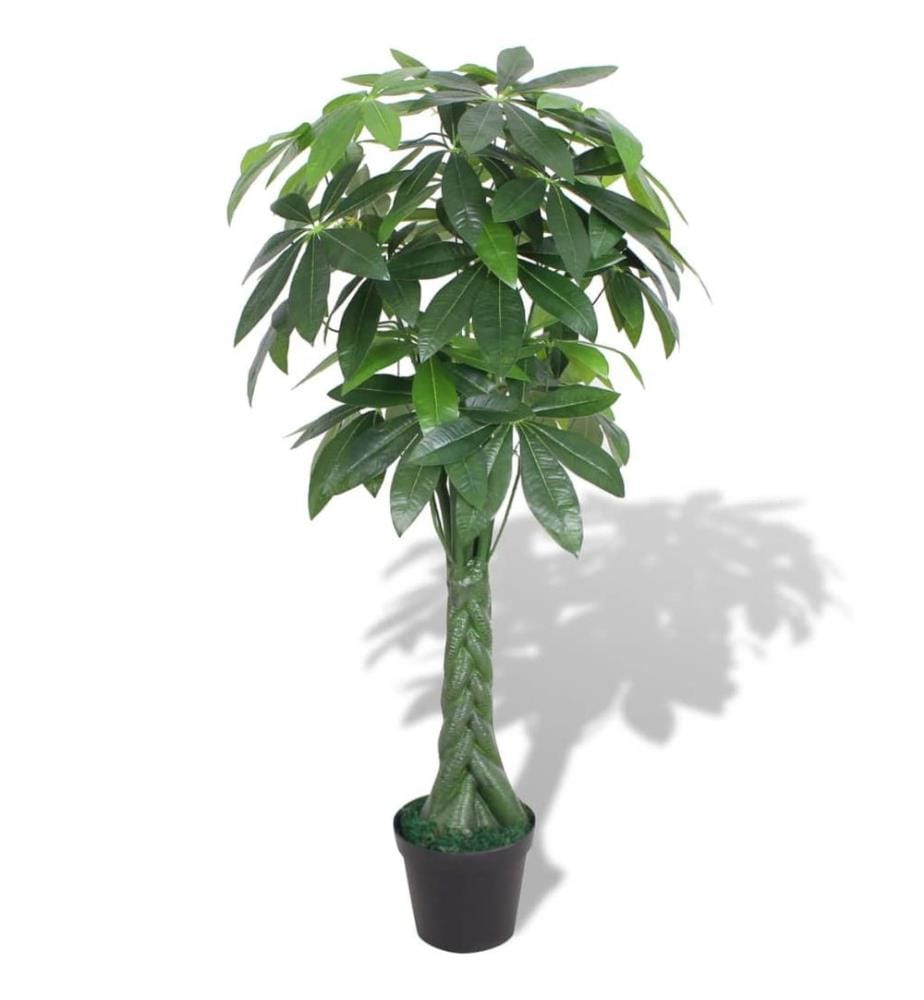 Arbre de la fortune artificiel avec pot 145 cm Vert