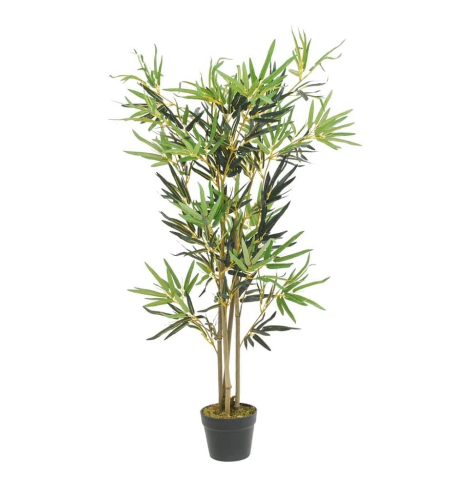 Bambou artificiel 552 feuilles 120 cm vert