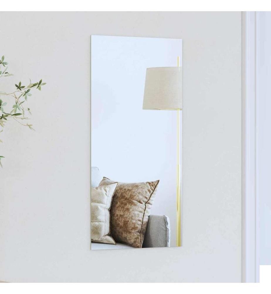 Miroir mural Rectangulaire 30 x 60 cm verre trempé