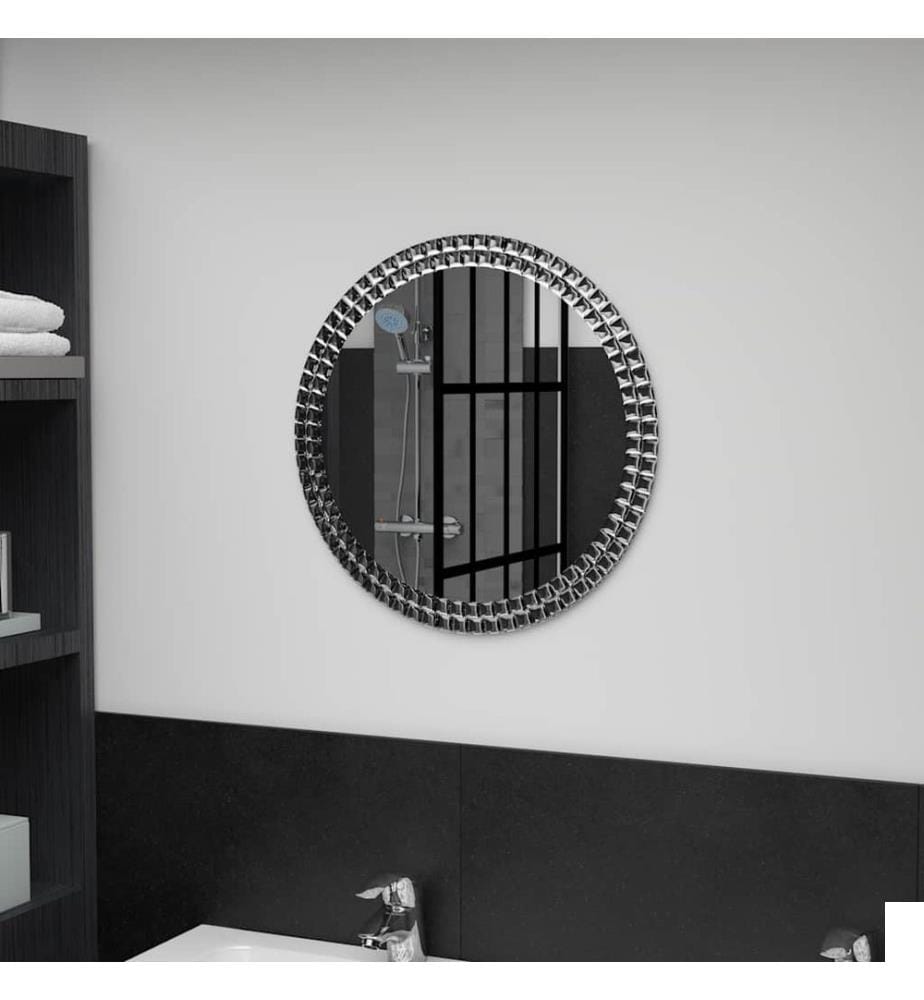 Miroir mural 50 cm Verre trempé