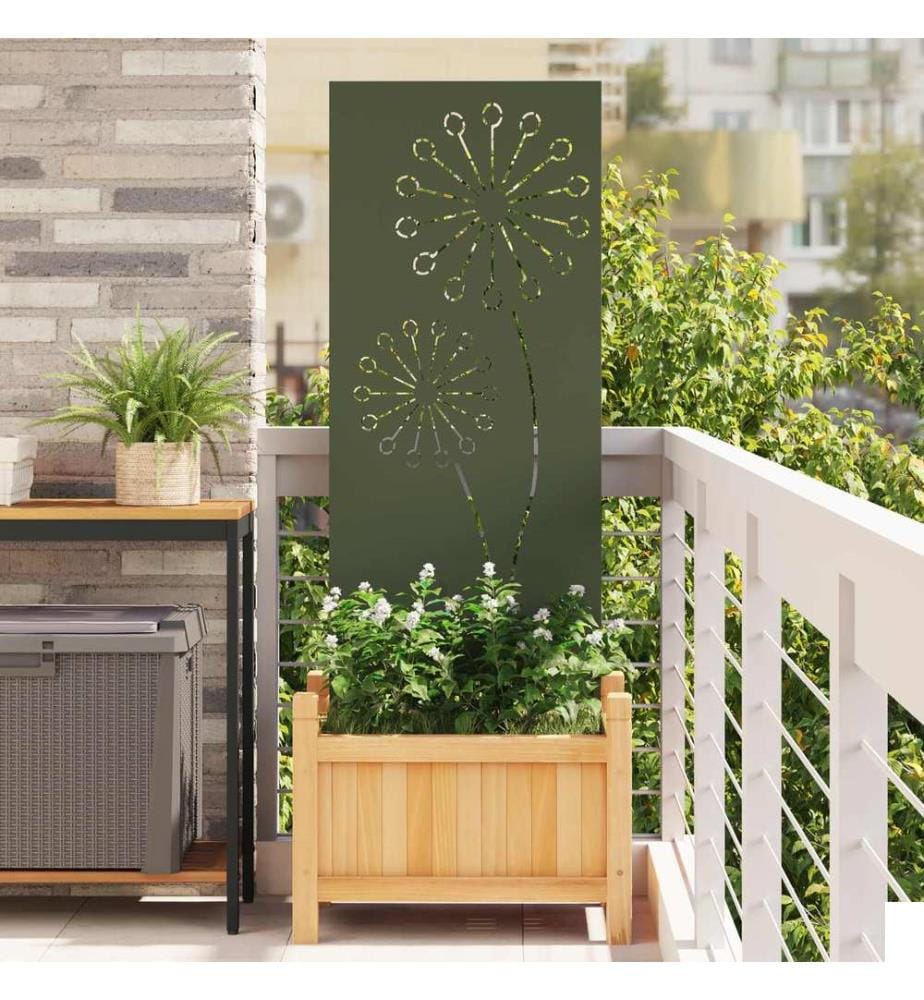 Écran de confidentialité de jardin Vert olive 50 x 140 cm