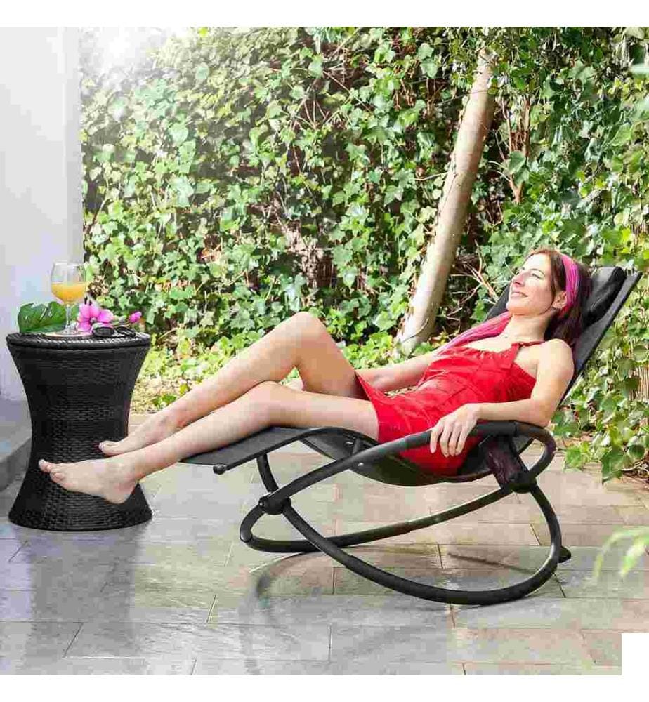 Chaise Longue Pliante à Bascule Orbitale Rockorb