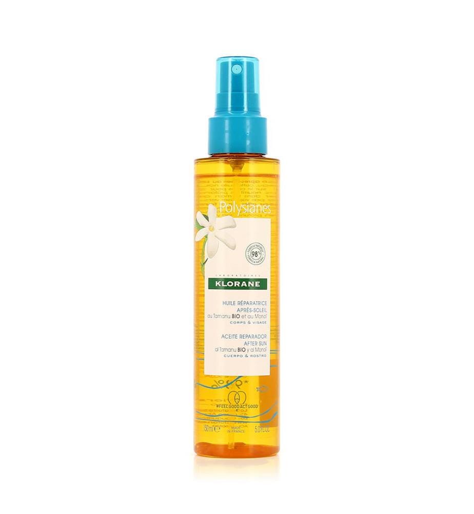 Huile Réparatrice Après-Soleil Visage et Corps Polysianes - 150 ml