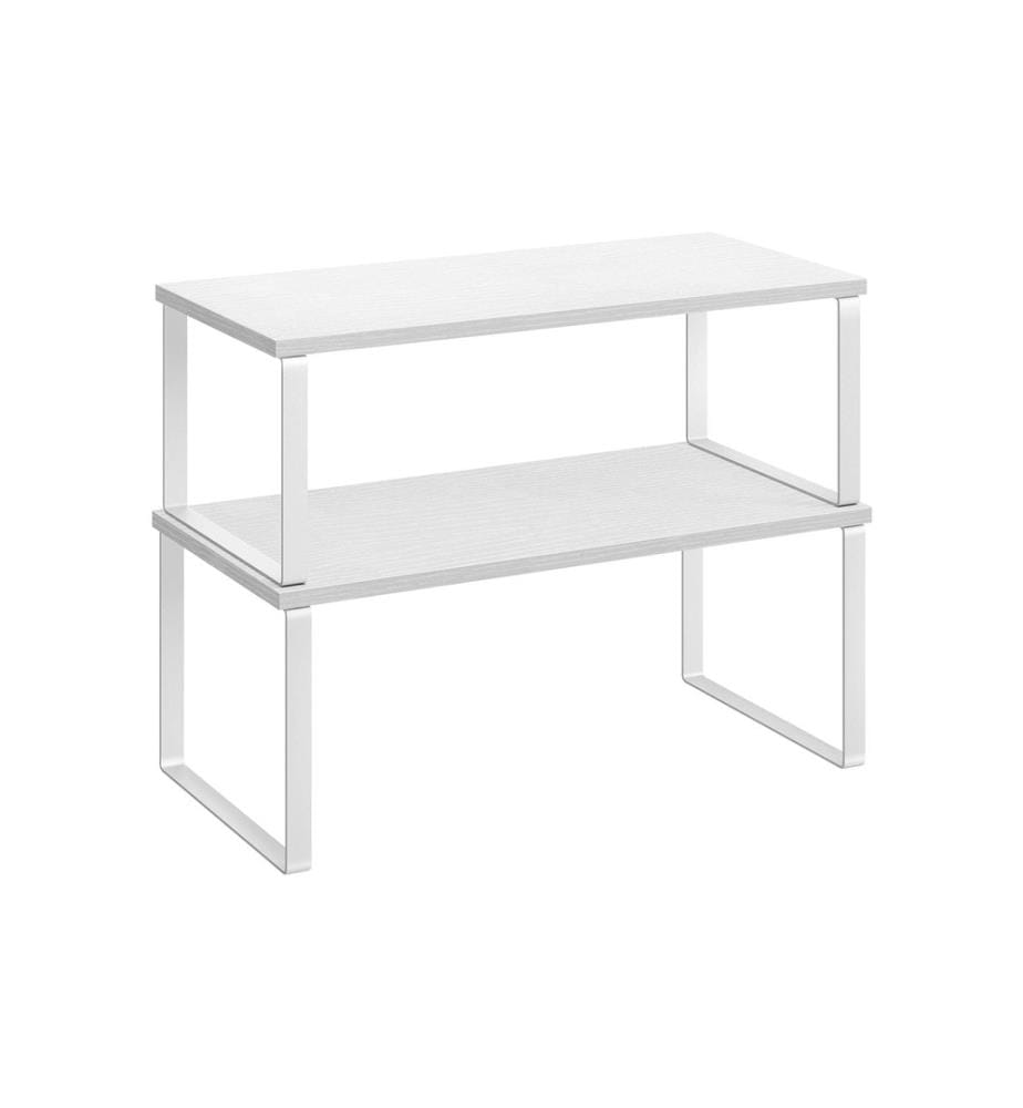 Songmics - Étagère Lot de 2 Blanc