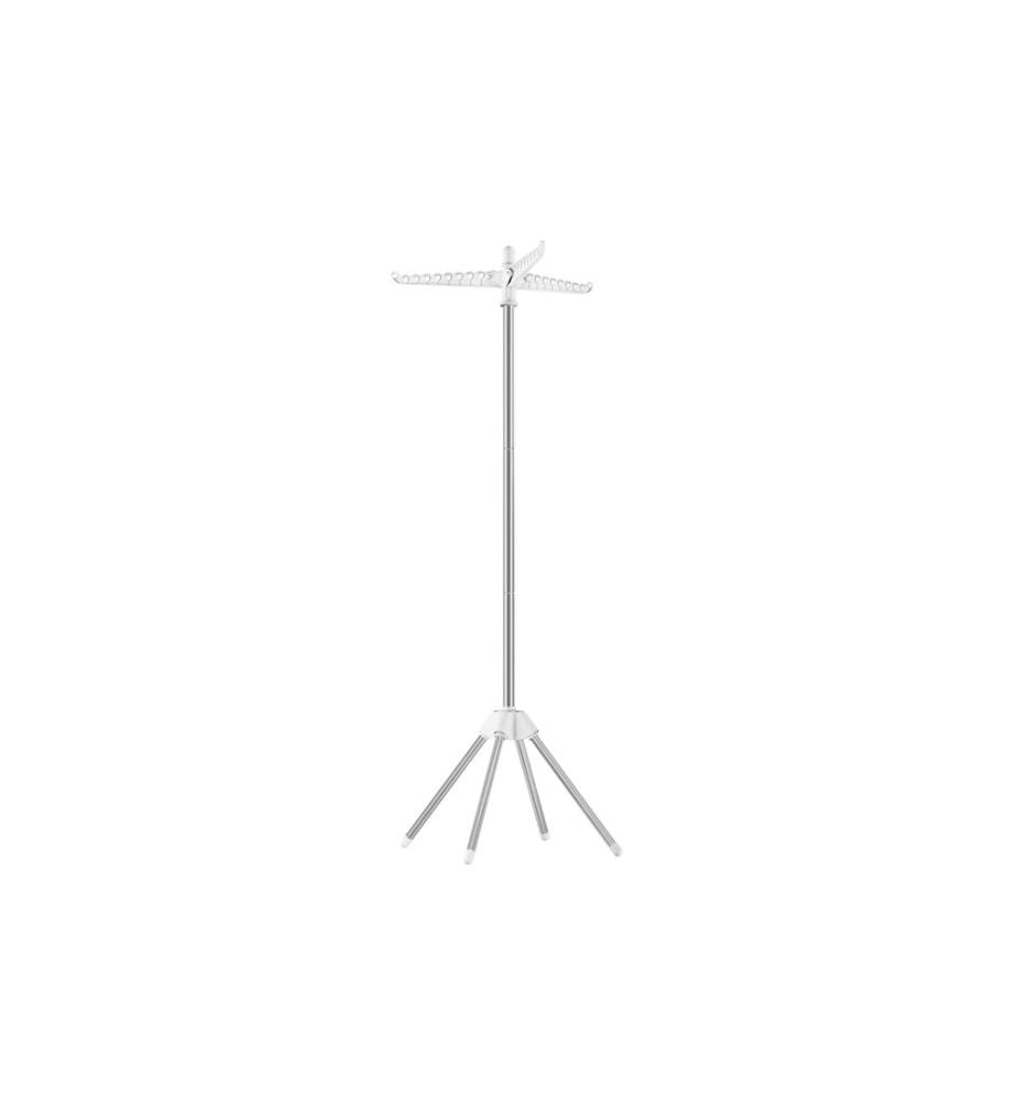 Songmics - Porte-manteau 67 x 150 cm, Argenté/Blanc