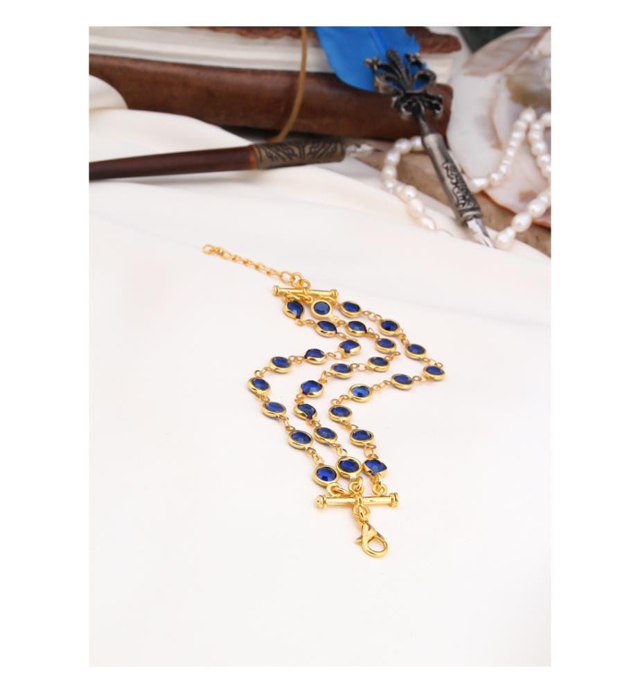 Bracelet en cristal - Bleu