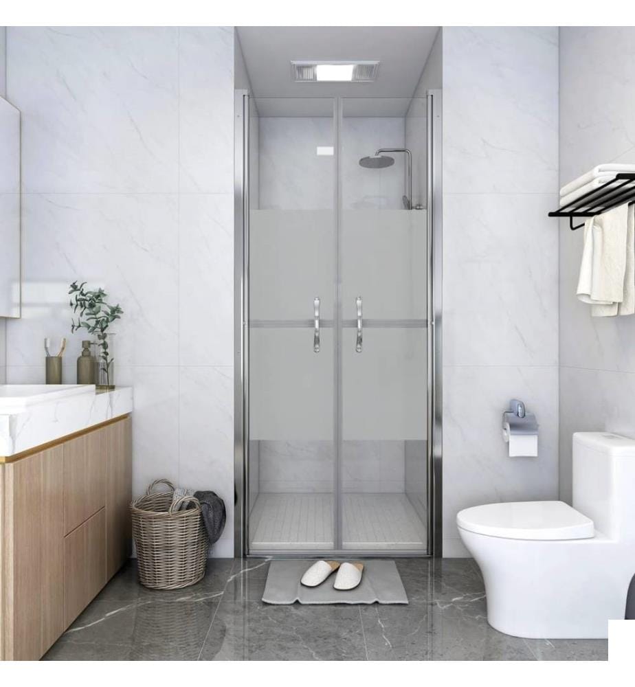 Porte de douche ESG demi-dépoli 96x190 cm