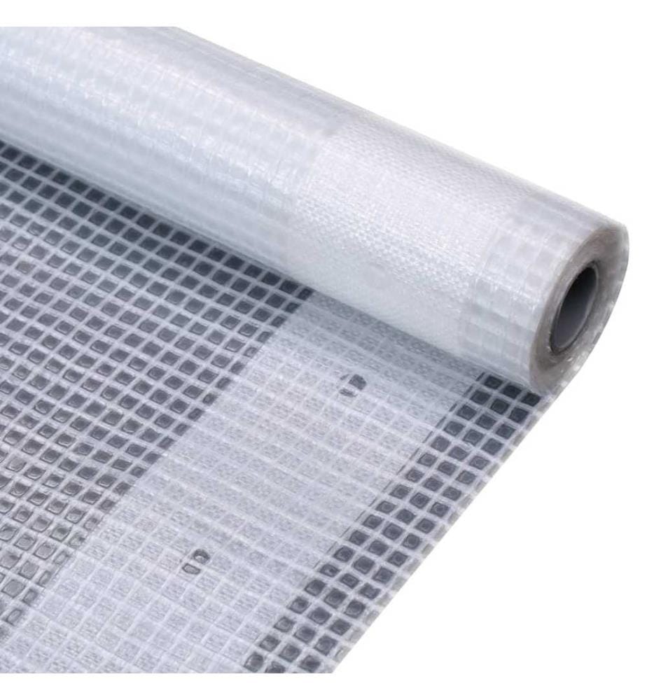 Bâche Leno 260 g/m² 3 x 5 m Blanc