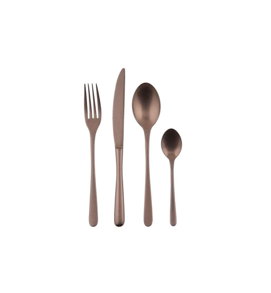 SAMBONET - Kits de couverts Taste 24-pièces, Cuivre