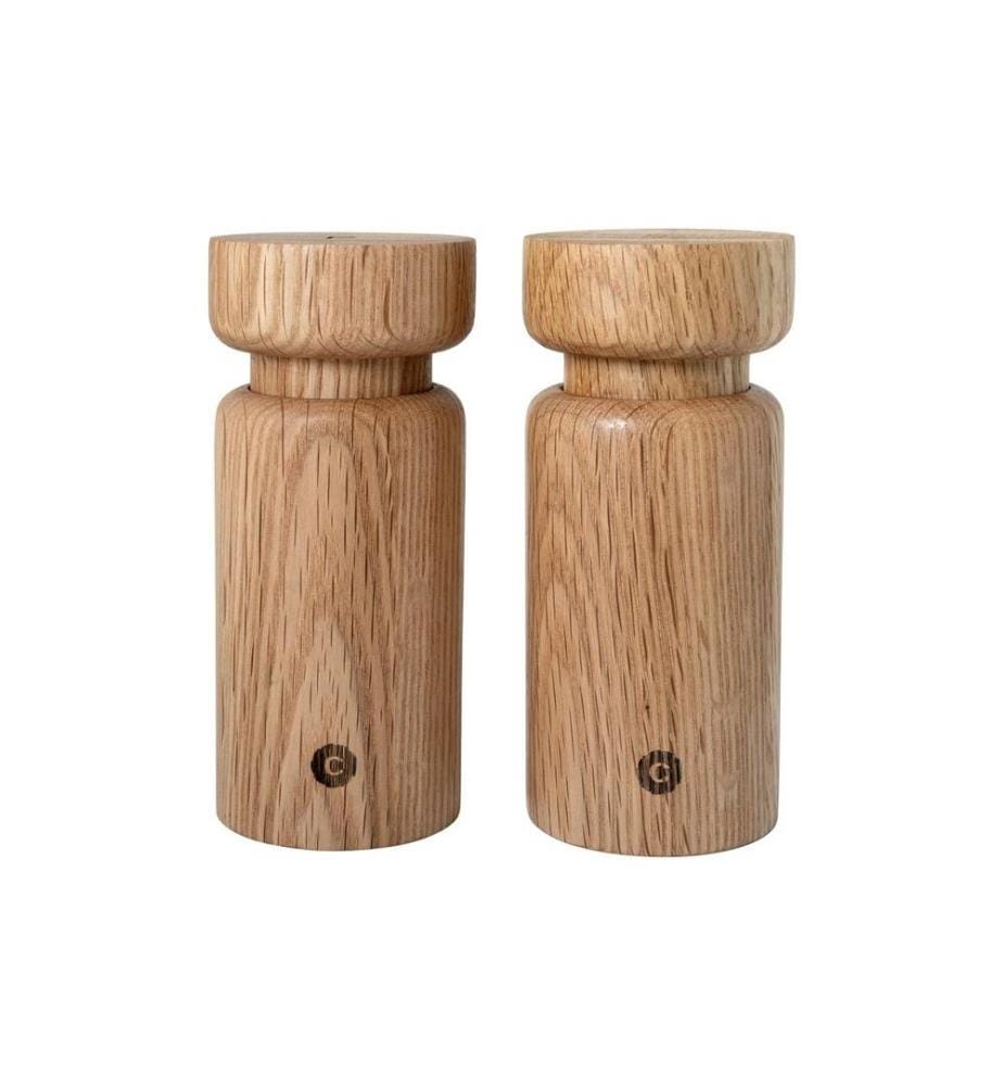 CRUSH GRIND - Moulin à épices Helsinki 2 pièces, 13 cm, Brun clair