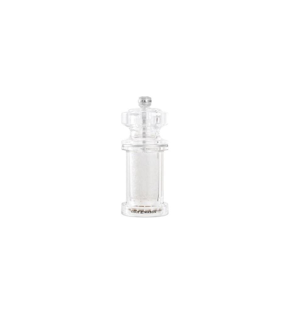 Cole&Mason Moulin à sel 605 14.4 cm, Transparent;
