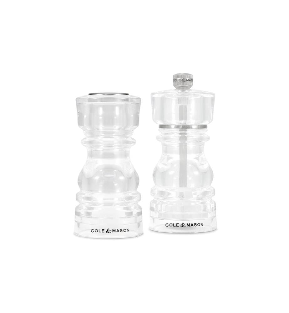 Cole&Mason Shaker de Londres 2 x 13 cm, Transparent;