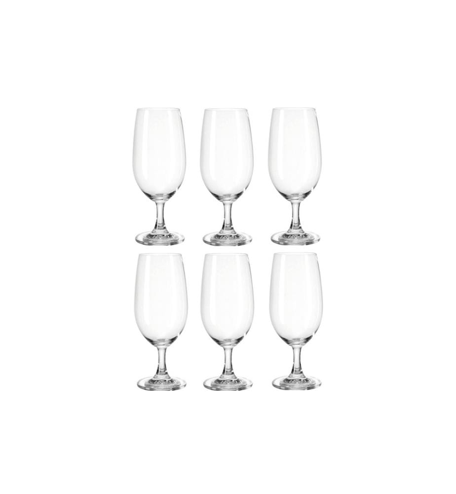 MONTANA - Verre à bière First+ 380 ml, 6 Pièce/s, Transparent