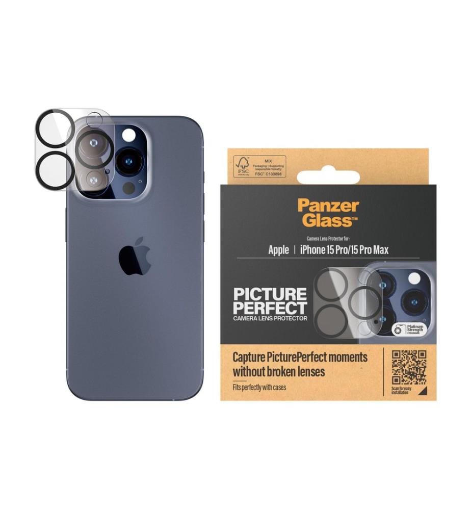 PANZERGLASS - Camera Protector Apple iPhone 15 Pro / 15 Pro Max