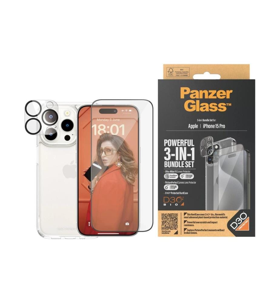 CARE - 3-in-1 Bundle iPhone 15 Pro