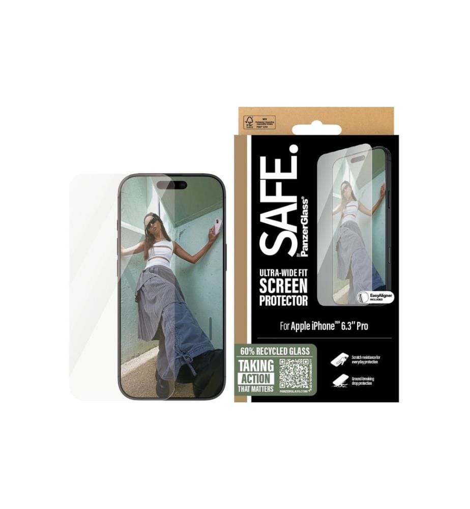 SAFE. - Protection décran Ultra Wide Fit iPhone 16 Pro