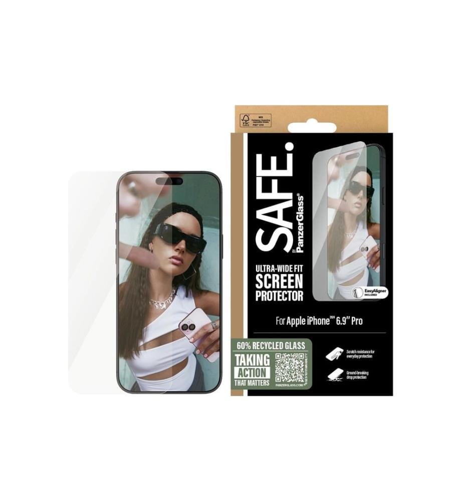 SAFE. - Protection décran Ultra Wide Fit iPhone 16 Pro Max