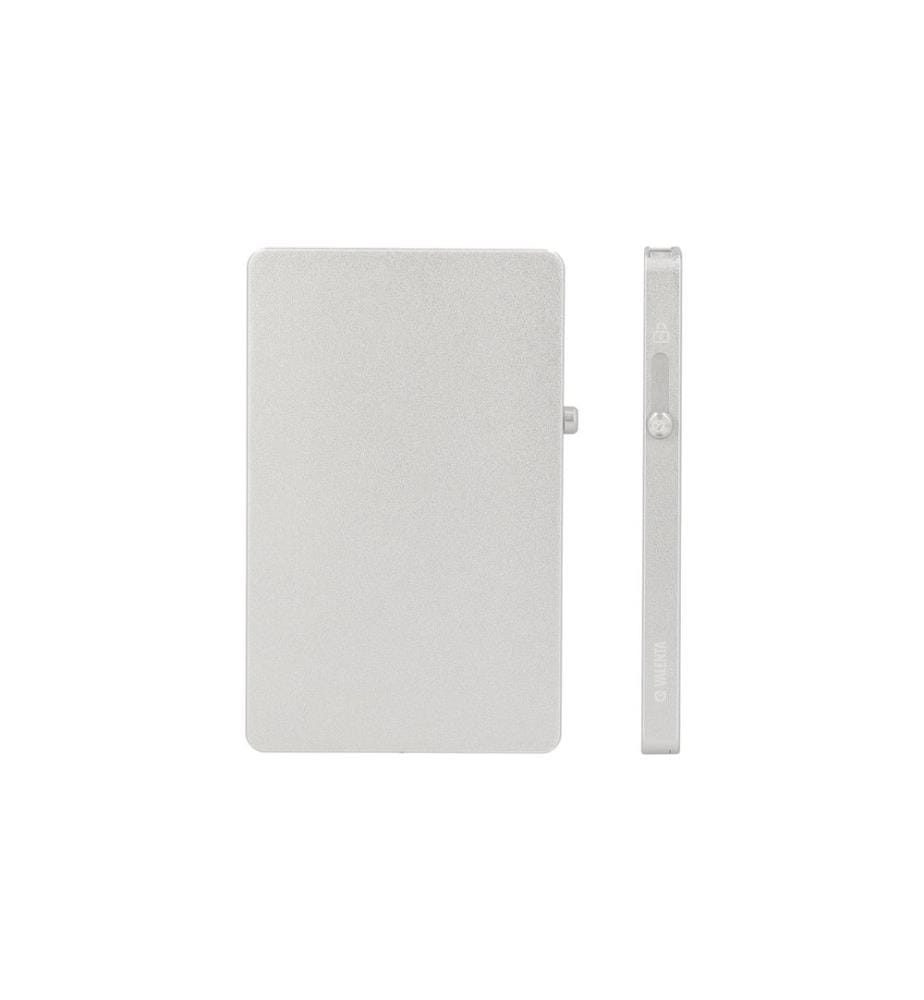 Valenta - Étui pour cartes, fin, MagSafe  Argenté