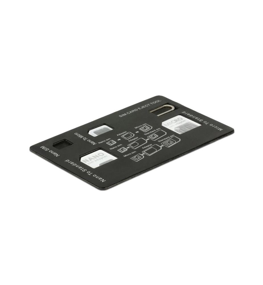DELOCK - Adaptateur SIM Set de cartes 4en1