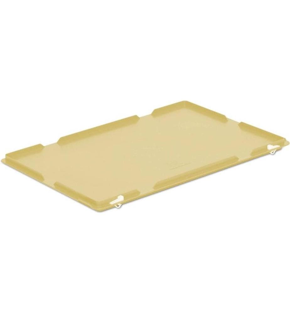 UTZ - Couvercle à charnière RAKO pour bac gerbable 600 x 400 mm