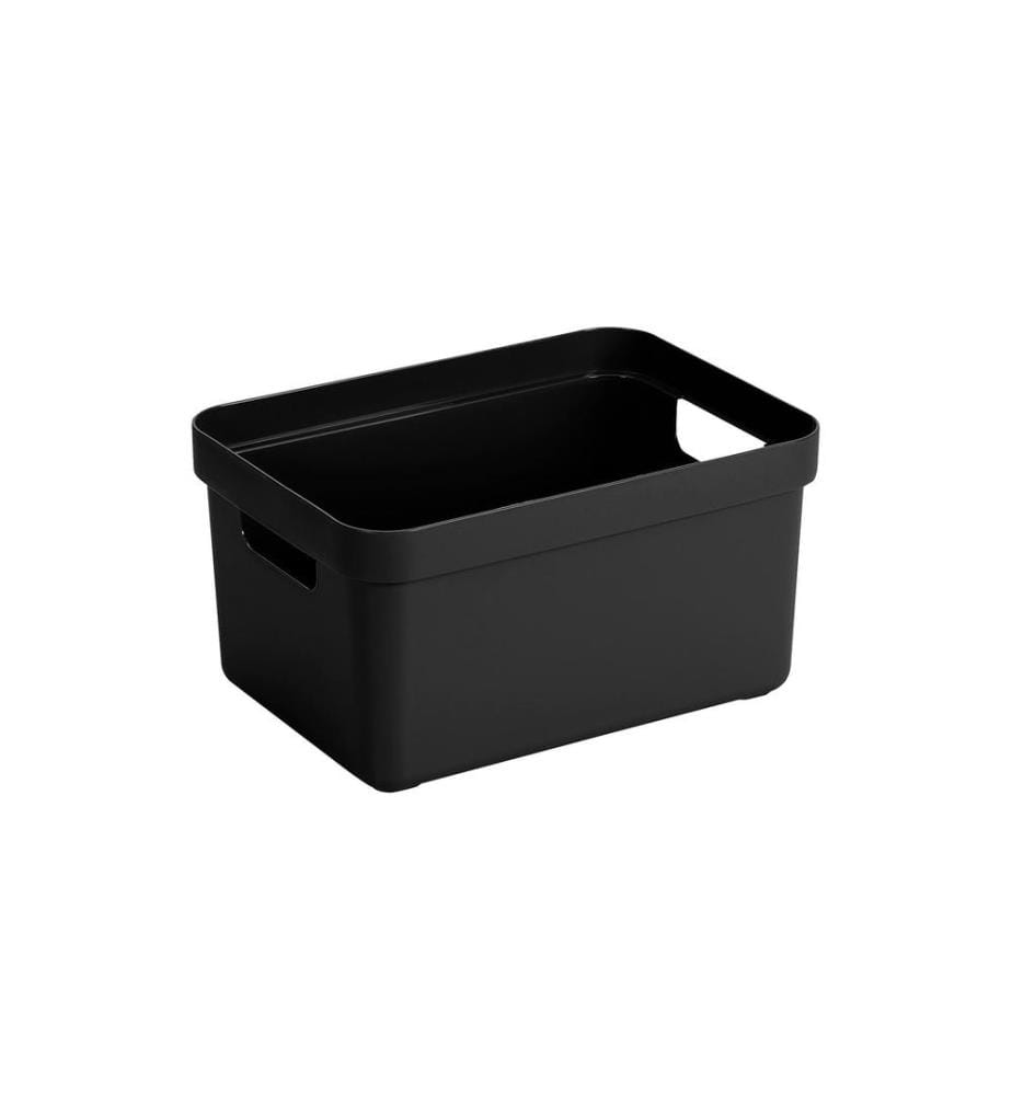 SIGMA HOME - Boîte de rangement 5 litres Noir