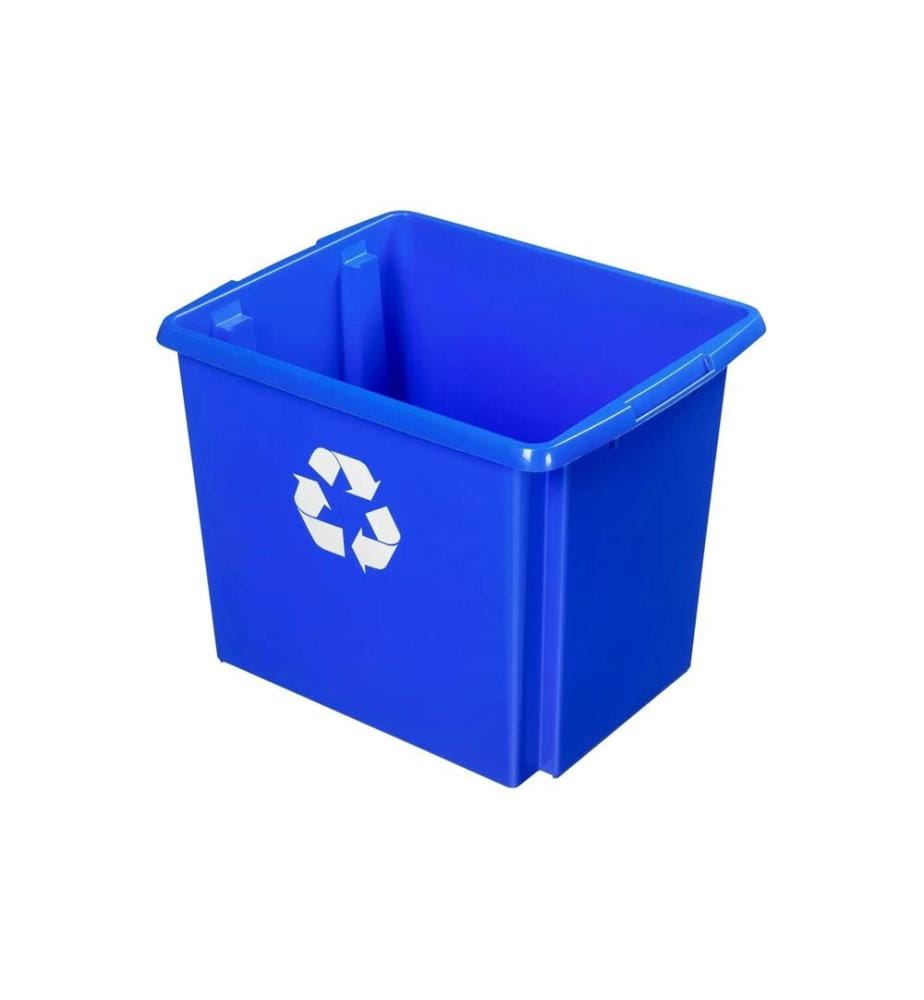 SIGMA HOME - Seau de recyclage Nesta 45 l, Bleu
